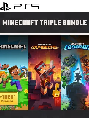 Minecraft Triple Bundle PS5