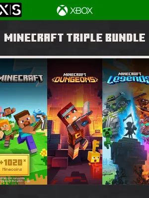 Minecraft Triple Bundle - Xbox Series X|S 